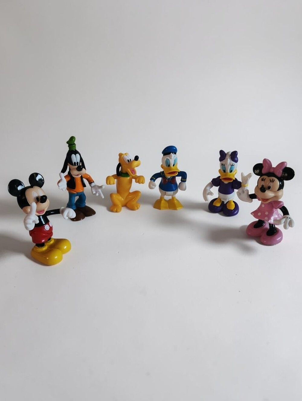Disney Mickey Mouse Clubhouse Figure Set of 6 Minnie Donald Goofy